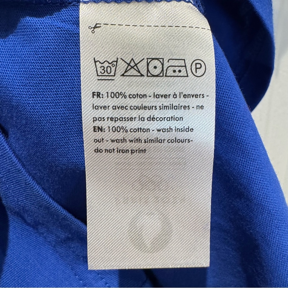 NWOT Olympic Games Paris 2024 Boys 14A Short Sleeve Tee Blue - Picture 6 of 6